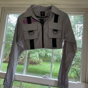 LF cropped jogger jacket